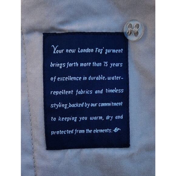 London Fog Limited Edition Trench Coat Size 8 Petite Removable Lining Classic - Picture 4 of 16